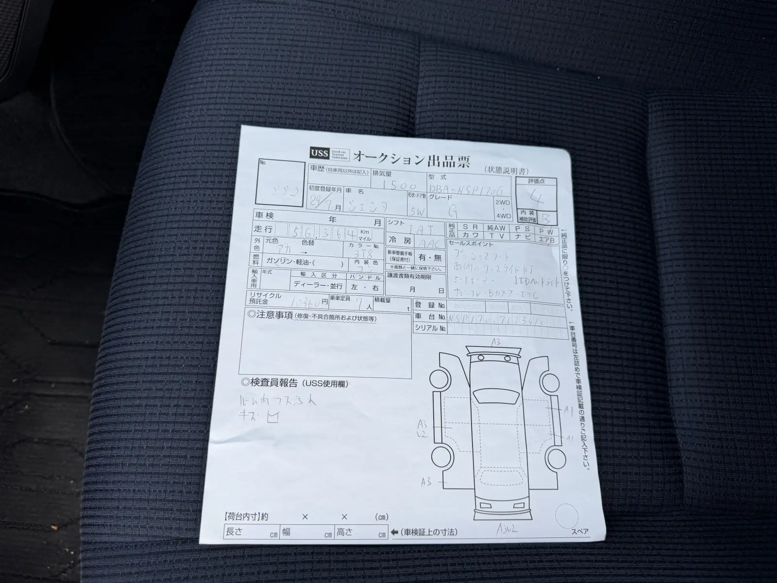 Toyota Sienta, 2017