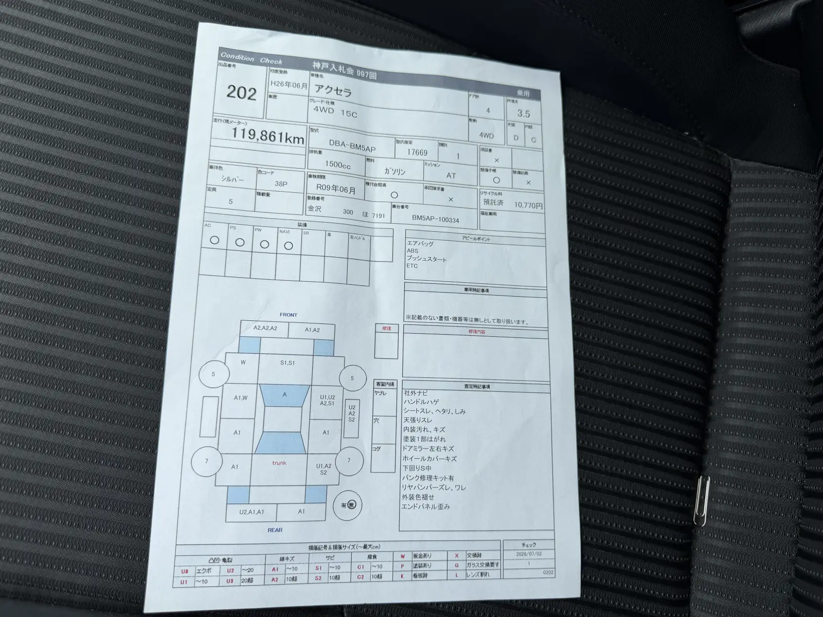 Mazda Axela, 2014
