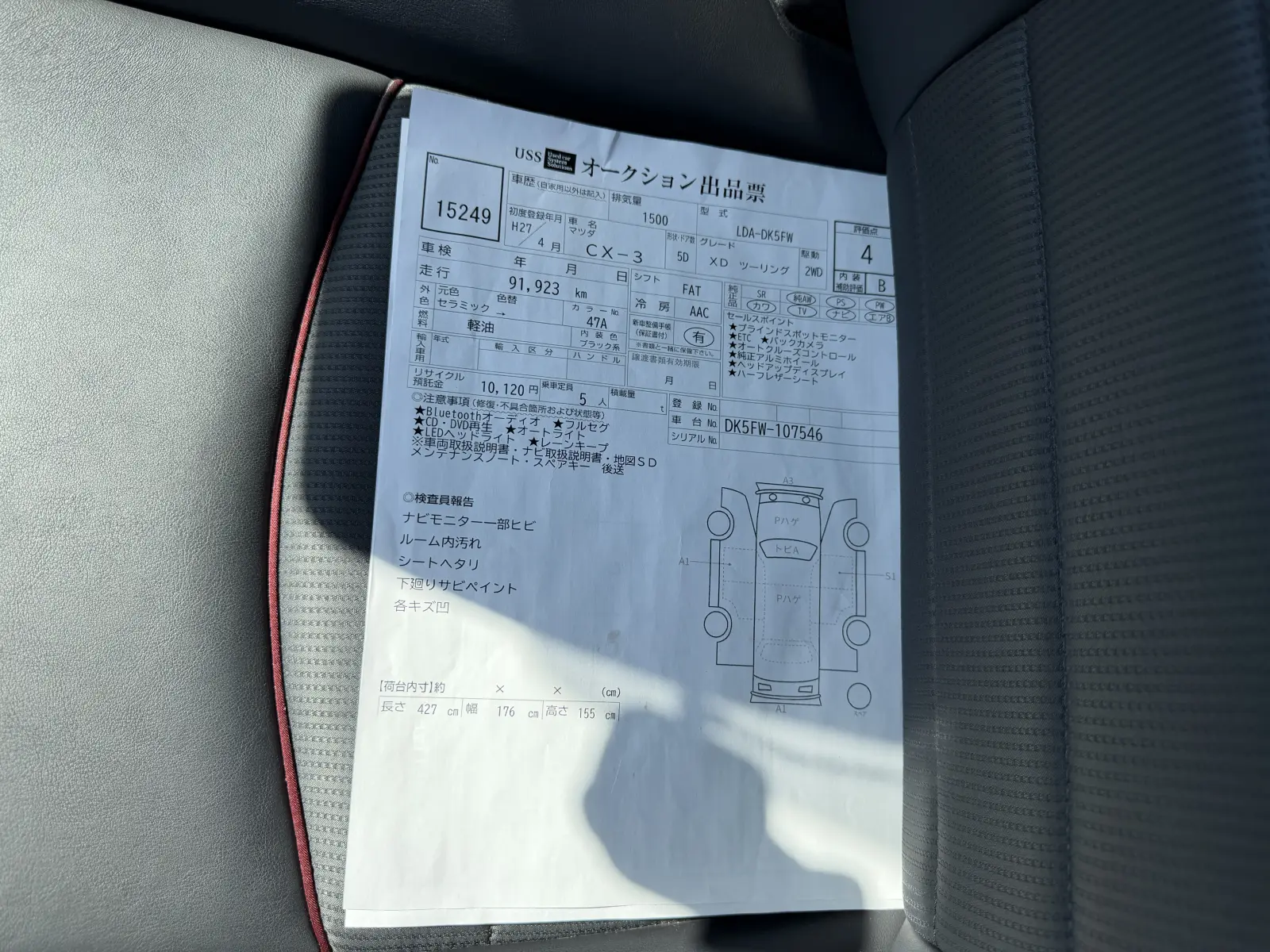 Mazda CX-3, 2015