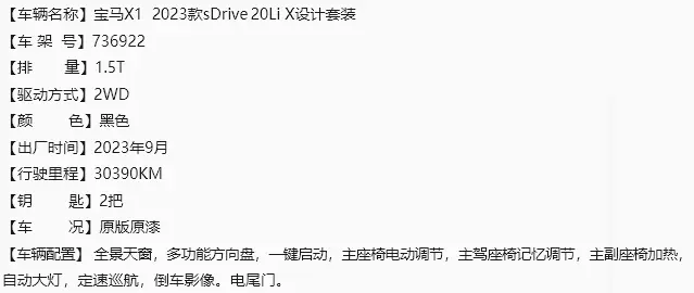 BMW X1, 2023
